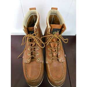 Thorogood American Heritage 6" Moc Toe Work Boots Size 10 EE In Great Shape